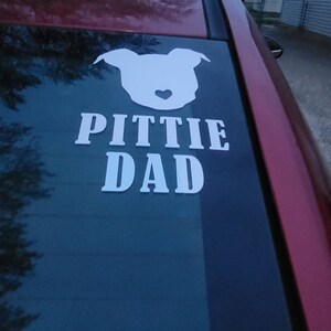 Pitbull - 5" Vinyl Sticke - Fo Ca Laptop I-Pad