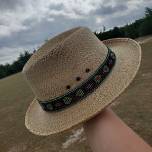 Stretch, Beaded Hat Band,beaded Hatband, Amazing Colors, Western Hat ...