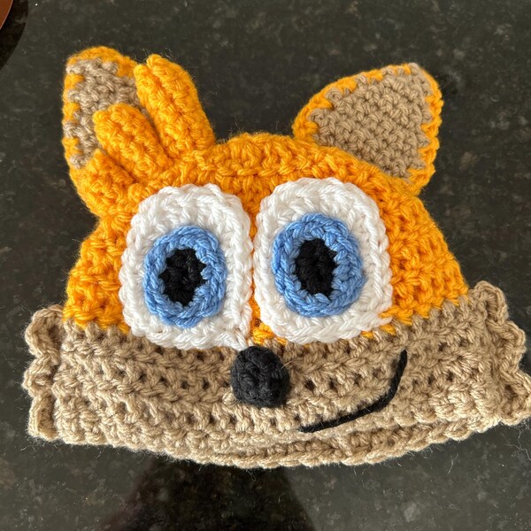 Crochet Sonic INSPIRED Hat/ Sonic the Hedgehog Hat/ Blue Sonic Beanie ...