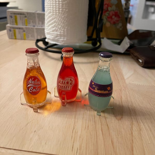 Fallout Inspired Nuka Cola Quantum Backpack Keychain - Etsy