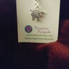 Sheep Charm With Lobster Clasp - Farm Animal Zipper Pull For Bags & Jewelry Making