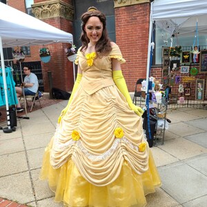 Belle Costume Adult Beauty and the Beast Disney Princess - Etsy