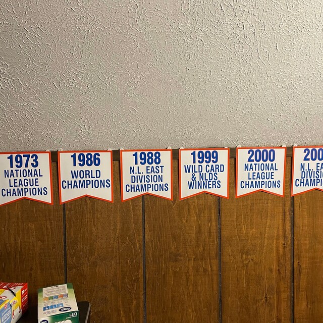 The Amazing Mets Champions ポスター額入り 1986 New York Mets World Series Champions Signed Photo