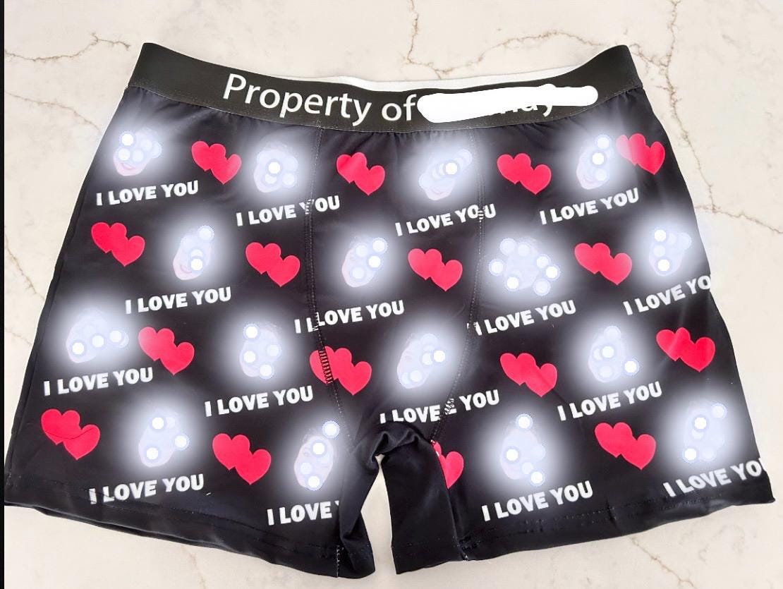 Custom Face Boxers Briefs for Men Underwear Personalized Photo Underpants Birthday Anniversary Christmas Valentines Day Gift for Him