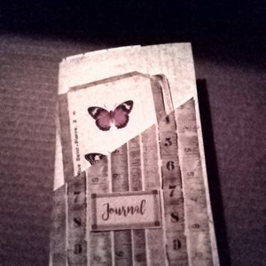 Junk Journal, Page, Pockets, No. 1, Folio, Folder, Shabby