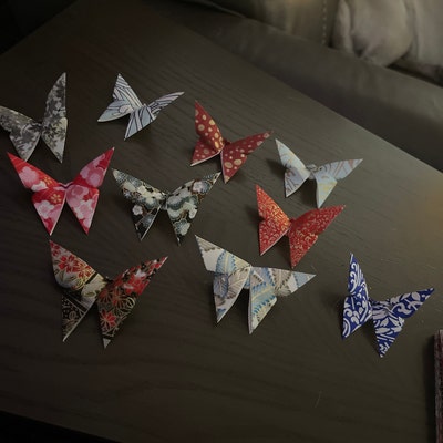Assorted MINI SMALL Origami Paper Washi Paper Yuzen Paper Chiyogami ...