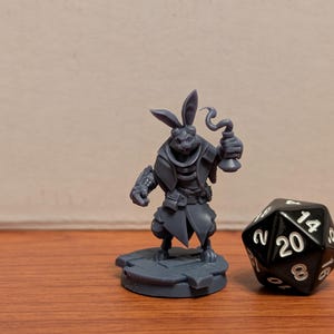 Rabbitfolk Artificer - Unpainted Miniature - Etsy