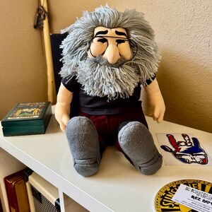 Grateful Dead - Jerry Garcia Doll Made by Gund, Vintage 1998 With