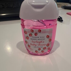 Oh Deer Little Doe Pink Hunting Nature Tree  Camouflage Camo  - Lip Balms Chap Stick or Hand Wash Best Personalized Party Favors