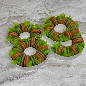 Macaron Number Boxes, Instruction Guide & Templates, Instant
