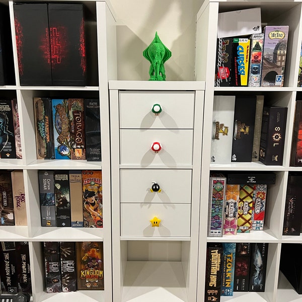Super Mario Star Drawer Knobs | Nintendo Game Room | Cute Star Video ...
