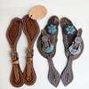 Bosal En Cuir Brut Et Nylon Noir - Hackamore Sans Mors Avec Mecate - Showman Products
