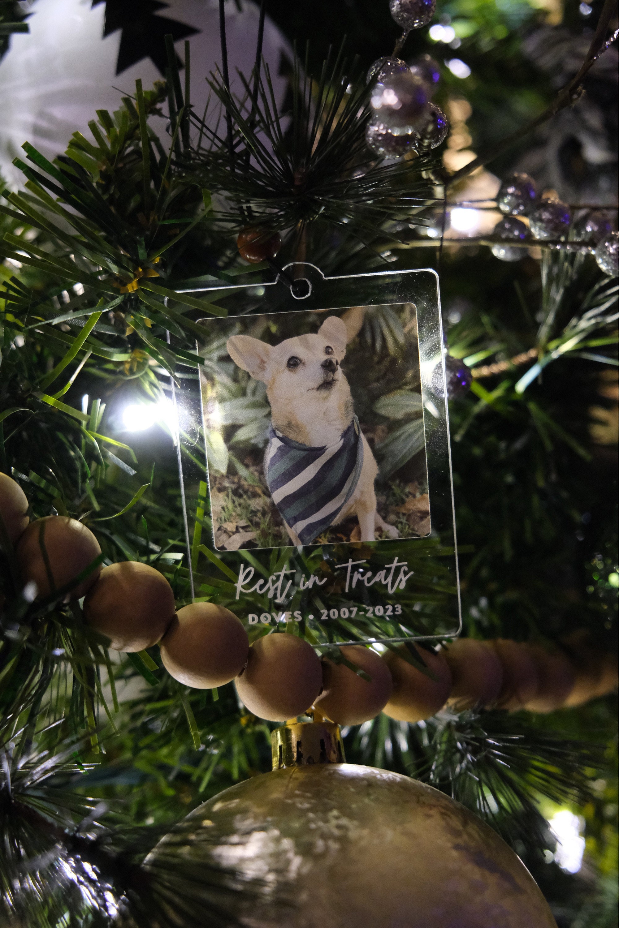 🎁Buy 2 FREE SHIPPING🎁Personalized Photo Ornament, Custom Ornament, Drive Safe, Friendship Best Friends, Couples Gift for Her/Him