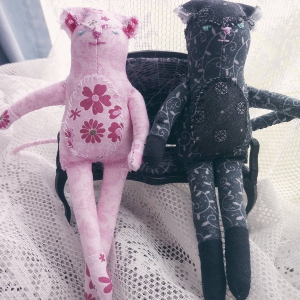 Cat Doll Sewing Pattern : Mr. Socks - Etsy