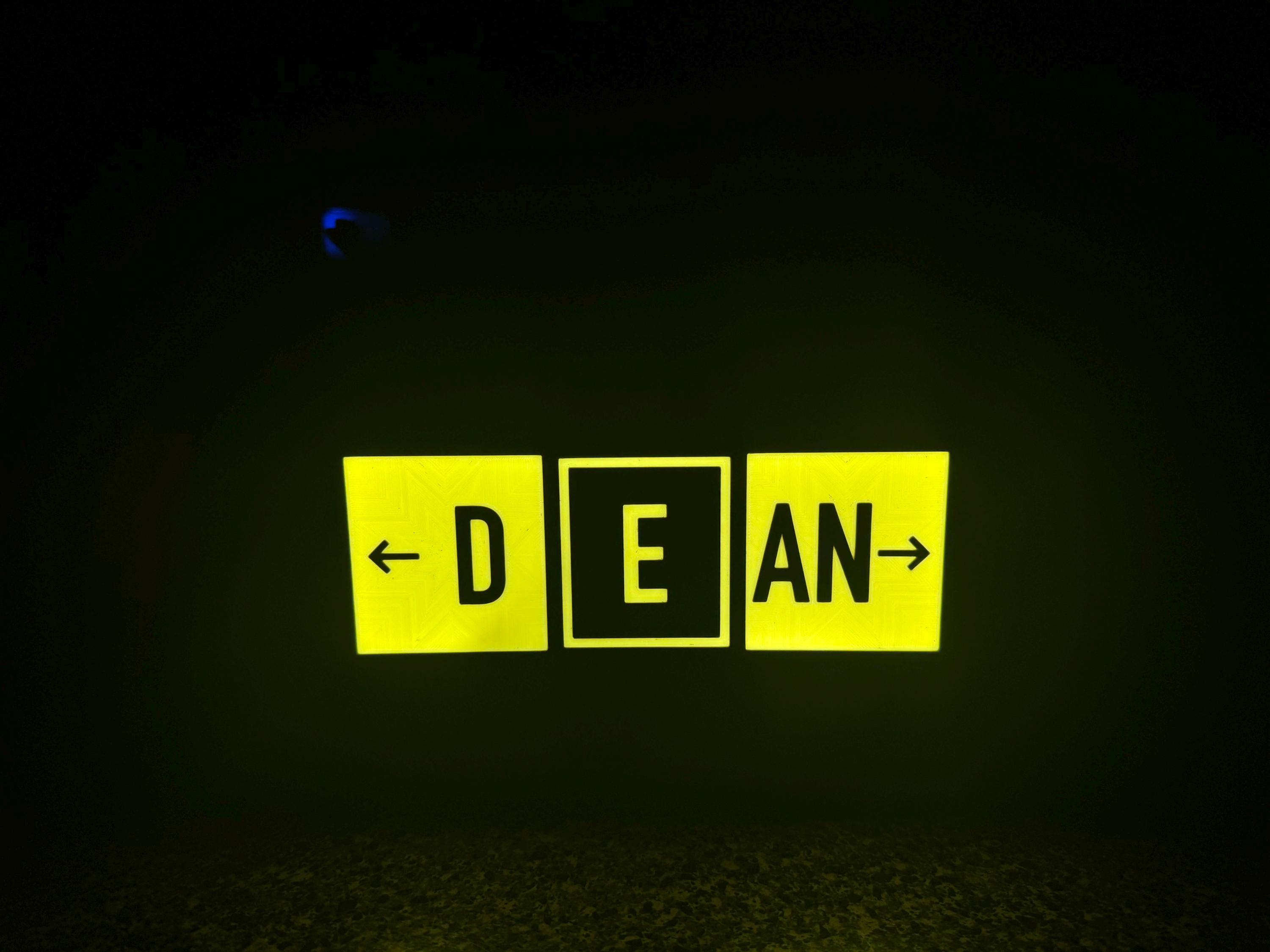 Customizable Taxiway Light with USB-C Power great for pilots, aviators and aviation enthusiasts for desk or wall decor.
