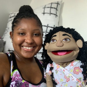 Full Body Puppet You Add Features To, Professional Style Hand Rod BLANK