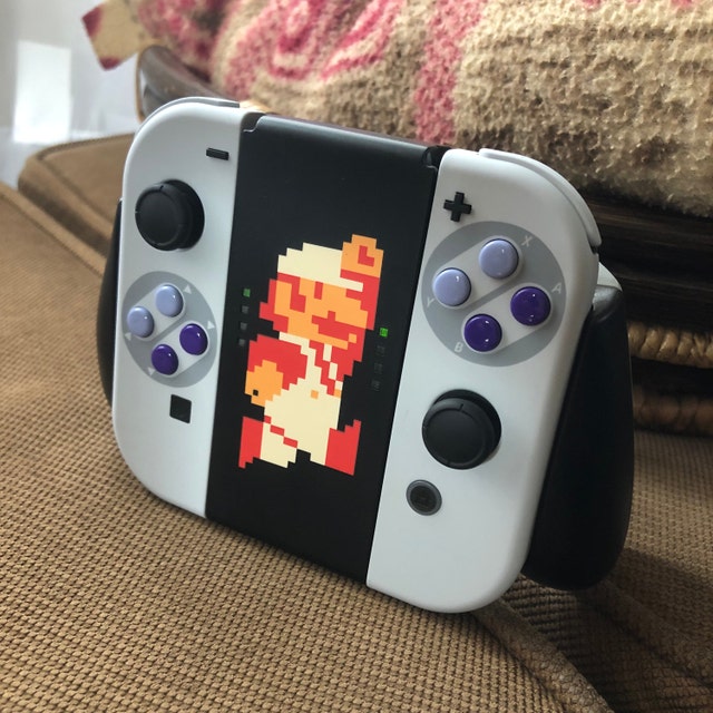 Estos Joy-Con personalizados al estilo SNES aumentan las ganas de