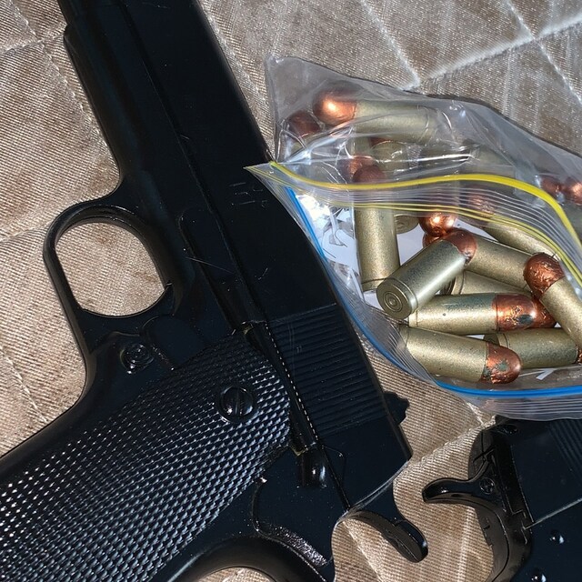 Replica Prop Gun M1911 Colt 45 Pistol Realistic Black Etsy