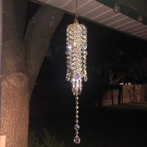 Musical Wind Chimes Suncatcher Pendant Brawdress Colorful Crystal Wind Chimes Musical Wind Chimes Suncatcher Pendant Brawdress Colorful Crystal Wind Chimes