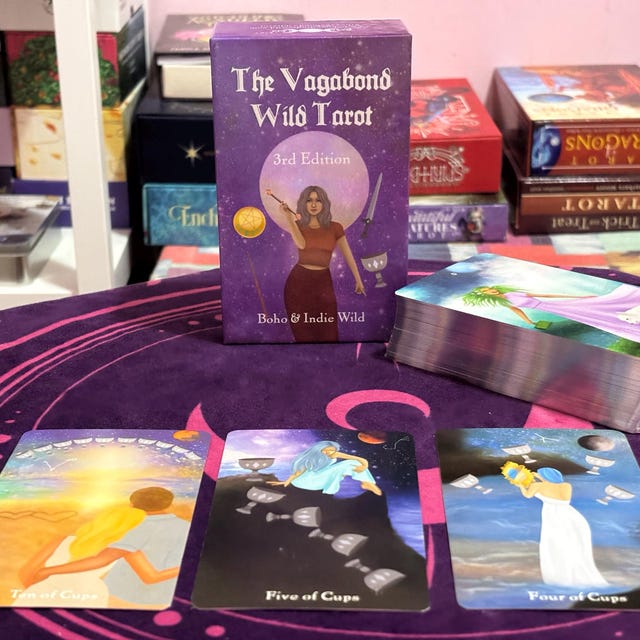 タロットカード Vagabond Wild Tarot Deck バガボンド Travel Edition of the Vagabond Wild 2nd Edition Tarot Deck