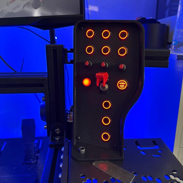 OSG Sim Racing Button Box: Sport - Red Edition - Etsy