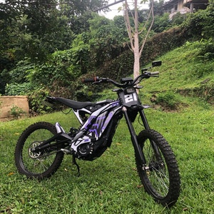 SUR RON Retro Colors Full Graphics Kit Gloss or Matte Surron Laminated ...