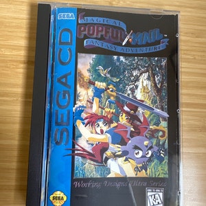 Custom Printed Popful Mail Sega Cd Manual And Case Insert Etsy 日本 Custom Printed Popful Mail Sega Cd Manual And Case Insert Etsy 日本