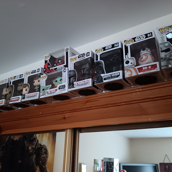 50 Pop Vinyl Wall Display shelf Pack of 50 Stands - Etsy