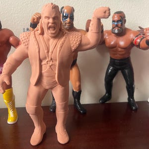 Smash Demolition WWF LJN Inspired XOX Custom Rubber Type