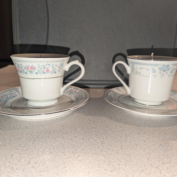 Tea Cup Candles - Etsy