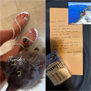Rachel added a photo of their purchase