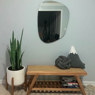 Led Lighted Full Length Mirror, Floor Length Mirror With Led Lights ...