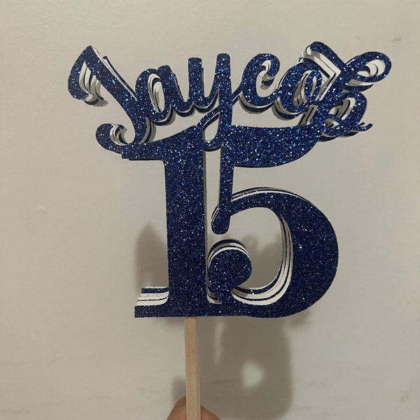 12 PCS Happy 15th Birthday Centerpiece Sticks Double Sided Glitter Number 15 Table Flower Centerpieces Stick Cheers To 15 Floral Decorations For 15th Birthday Anniversary Party Supplies Rose Gold