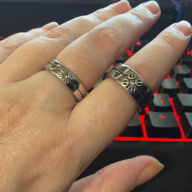 Love and Deepspace Character Rings: 925 Silver, Zircon