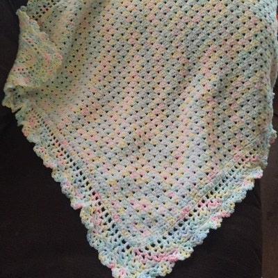 Crochet Baby Blanket PATTERN 41, Crochet Blanket Pattern 41, Angel ...