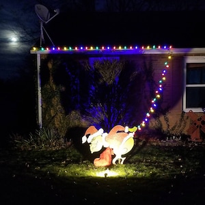Digital Grinch Stealing Christmas Lights PDF Left and Right - Etsy