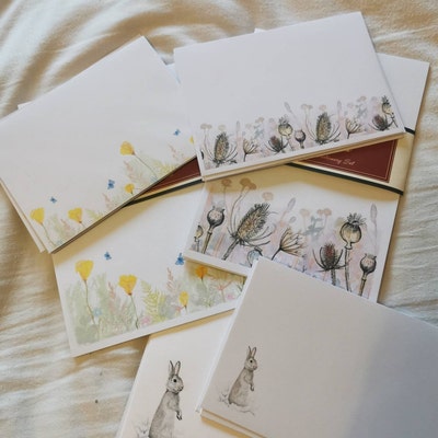 Personalised Fox Design Notepaper Set - A6, A5 Or A4 Writing Paper With 14 Envelopes