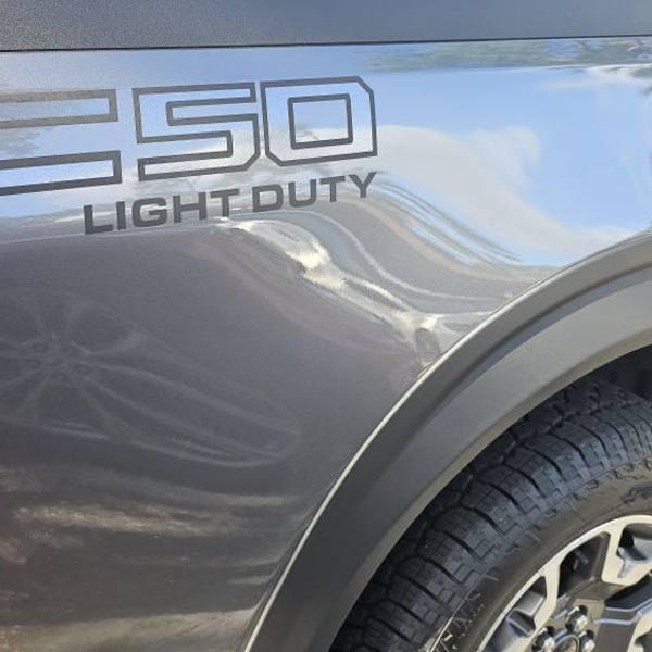 Two Color Decals Tailgate Two Color Decal by Ludesignsny Custom Created & Sized to Fit a ...