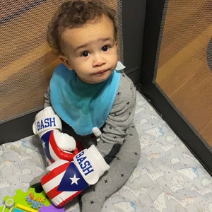 Puerto Rico Ensemble De Boxe Pour Bebe Robe Personnalise Etsy France