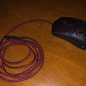 Mouse Paracord Cable Etsy