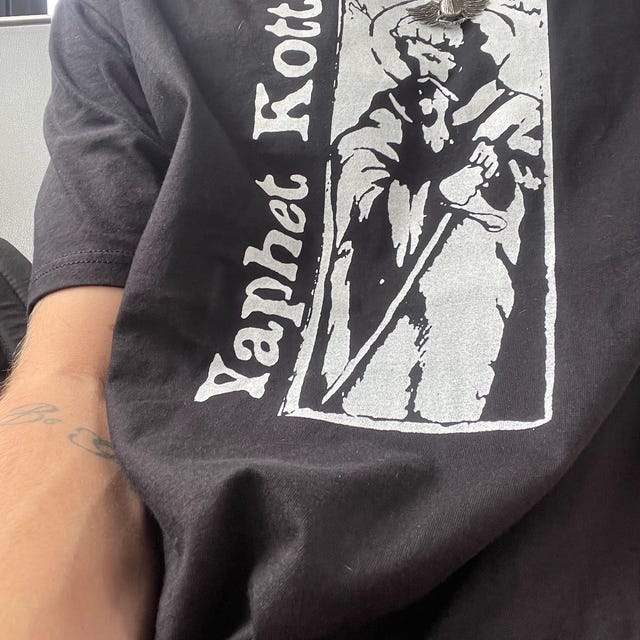 レアYAPHET KOTTO Tシャツ Made in USA YAPHET KOTTO T-shirt (emo Band) - Etsy