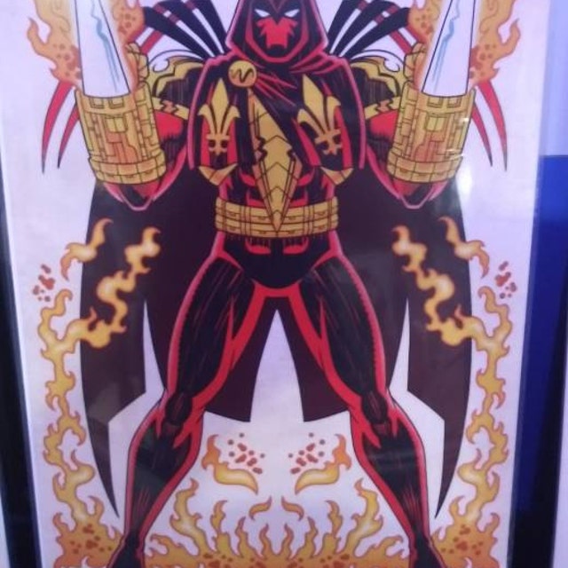 Azrael, Signed 11 X 17 Color Print by Darryl Young - Etsy
