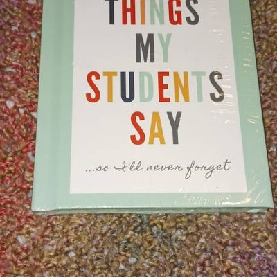 Teacher Journal, Thank You Gift for Teacher, End of Year Teacher ...