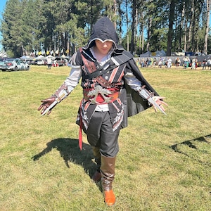 Assassins creed Syndicate 1 à 1 Pirate Caché Lame Edward Kenway Cosplay