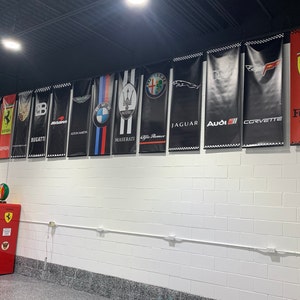 Lamborghini 2x8 FT Banner Racing Flags Car Show Garage Man Cave - Foto 8