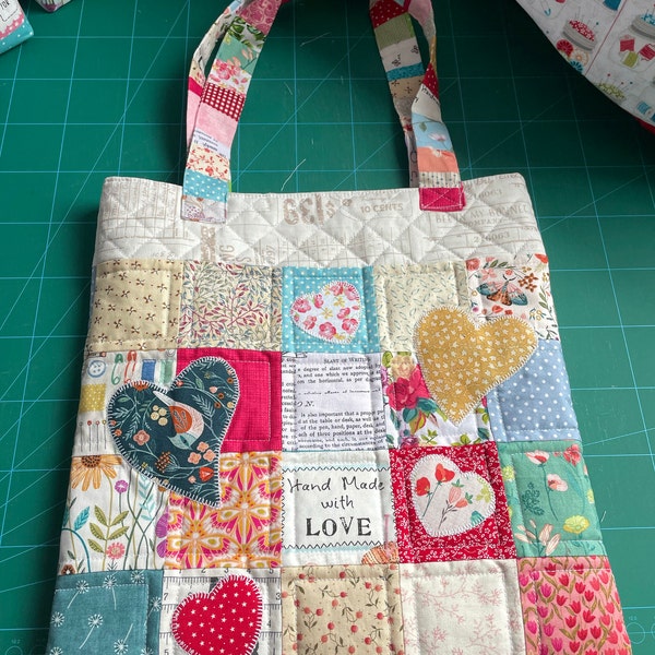 Vintage Tote Bag Pattern - Etsy