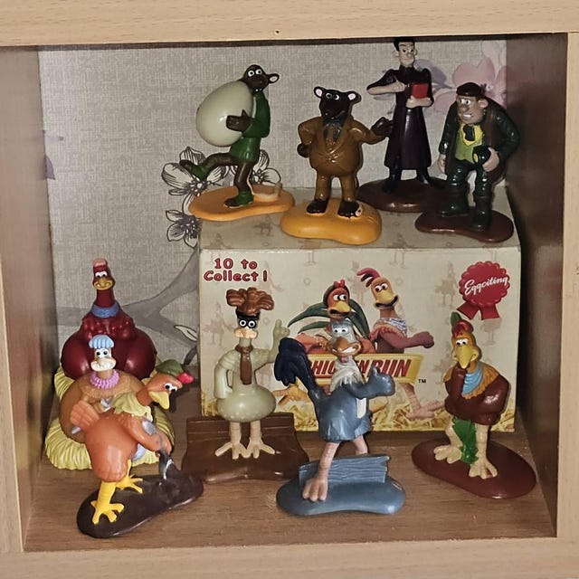 Chicken Run Mini Figures, CHOOSE YOUR OWN, Vintage Chicken