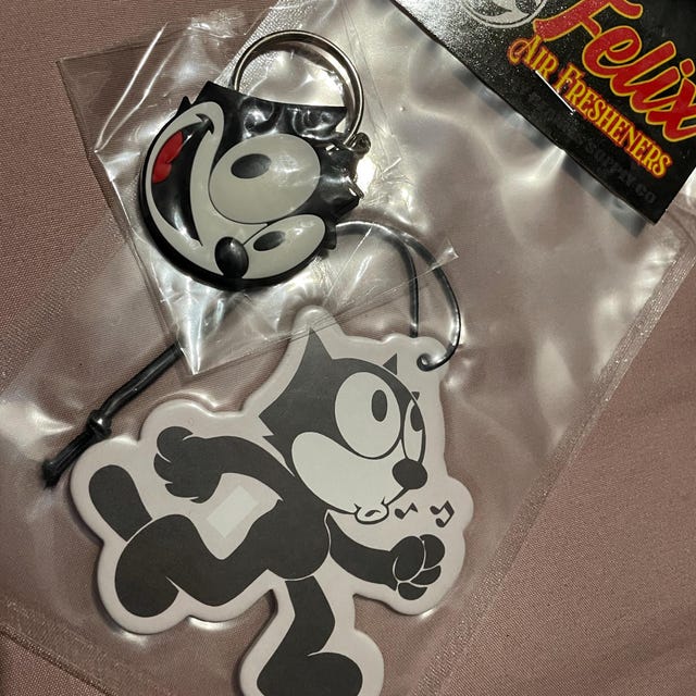 Felix the Cat Key Chain - Etsy