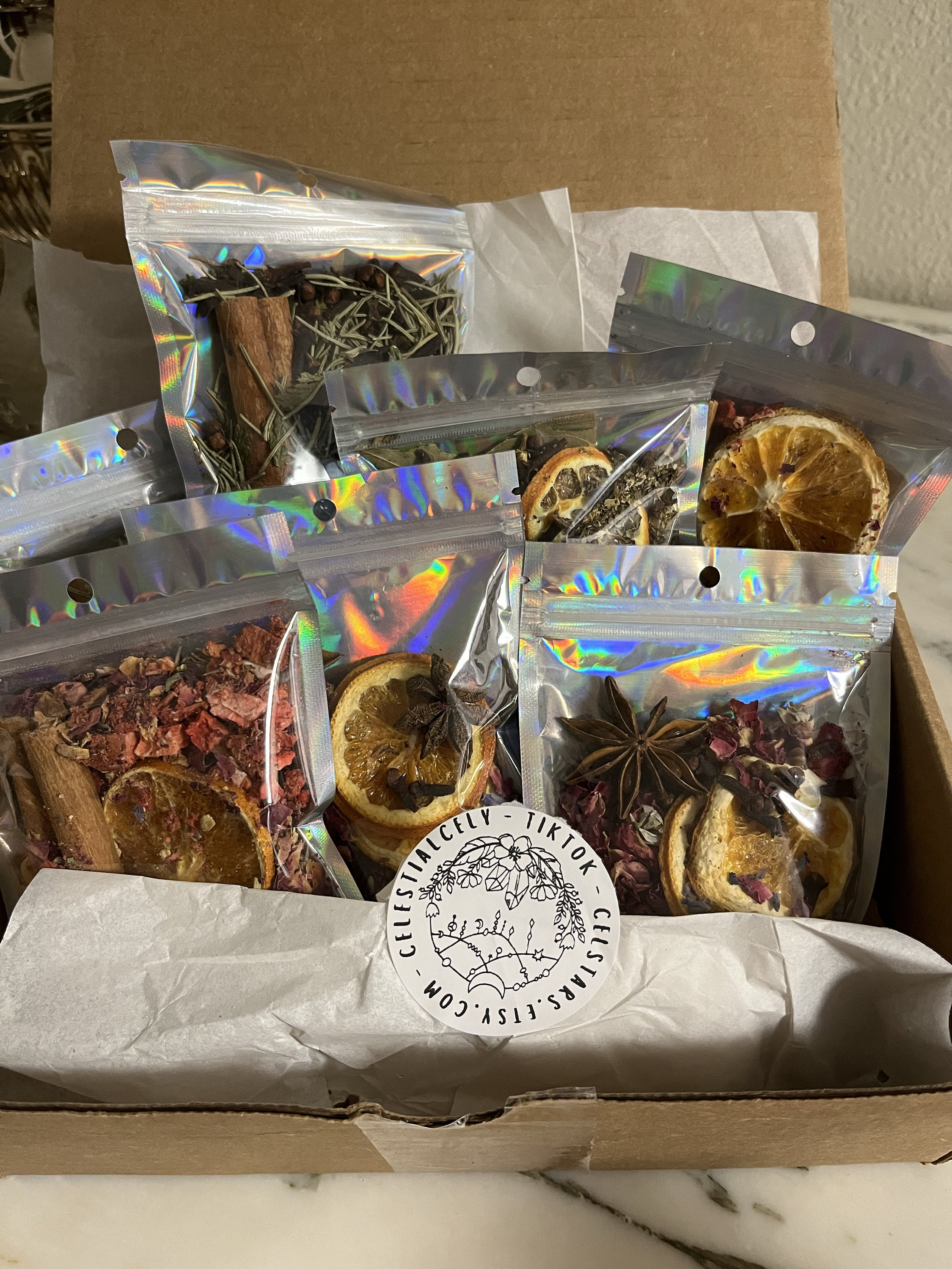 Intention Simmer Pots Witchy Spell herbal Simmer Pot Ritual Reiki Infused Simmer pot herbs