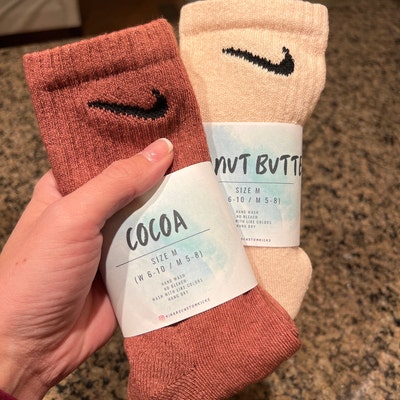 coloured nike ankle socks